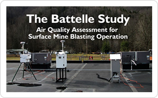 The Battelle Study - Air Quality Assessment for Surface Mine Blasting Operation