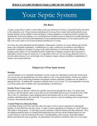 Link to Septic System