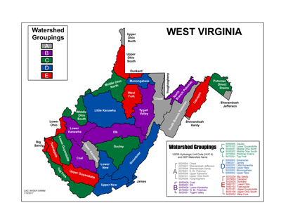 West Virginia's 32 Watersheds