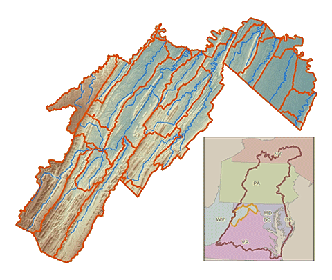 Chesapeake Bay Watershed in West Virginia