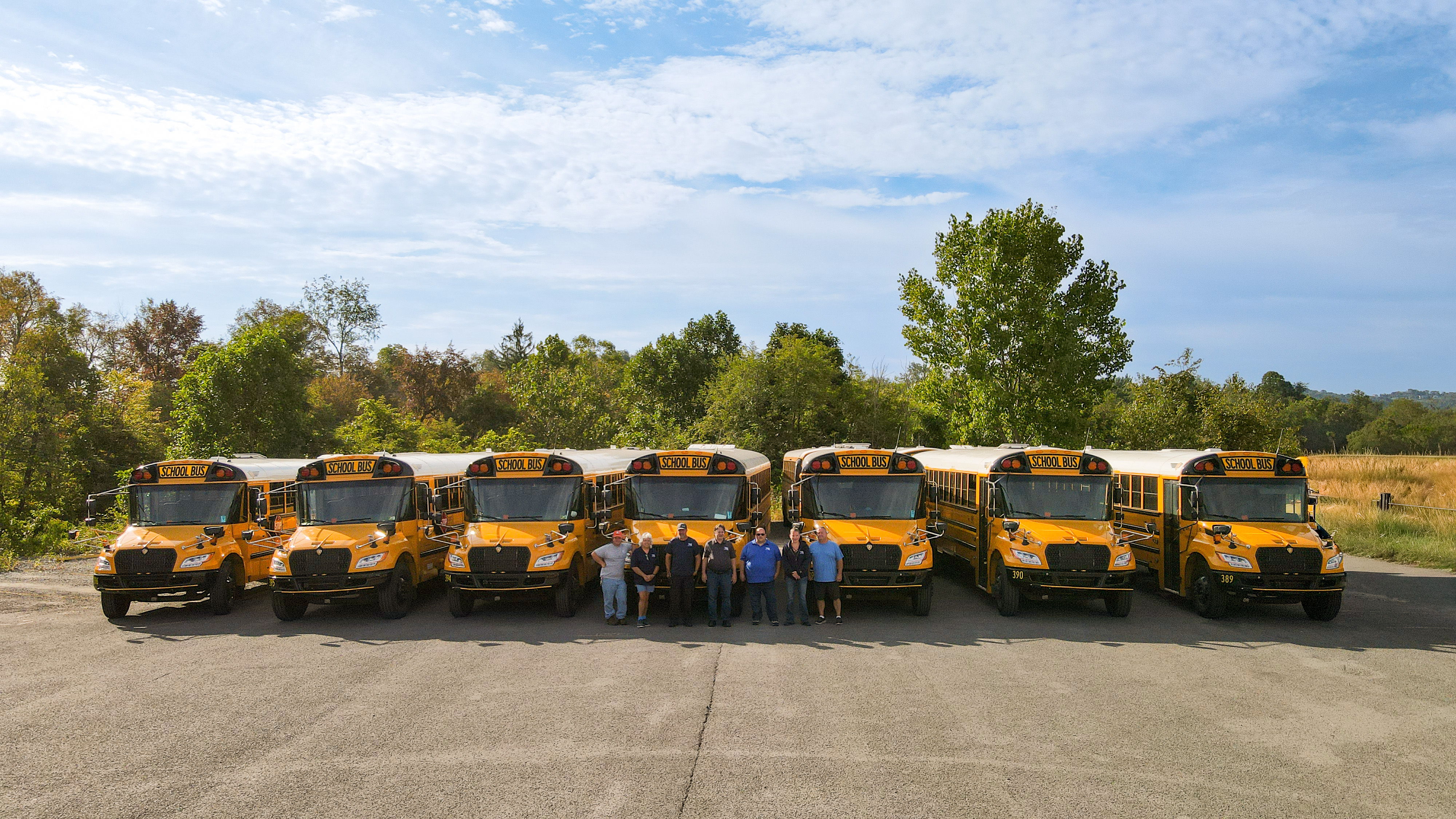 Seven of eight Monongalia County school buses meeting EPA's latest emission control standards